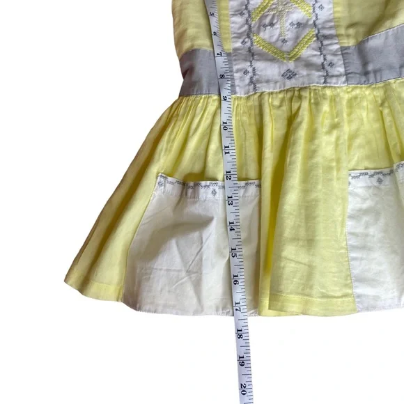 Well Dressed Wolf Yellow/Gray Cross Tunic Set- 3T - Picture 12 of 16